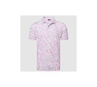 FootJoy Floral Sketch Print Lisle Polo - Pink - XXL Size: 2XL