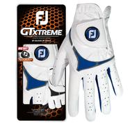 FOOTJOY GTXTREME ALL WEATHER LADIES GOLF GLOVE - WHITE / BLUE