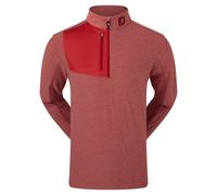 FOOTJOY HEATHER CHILL-OUT XP GOLF PULLOVER 88835 - HEATHER RED