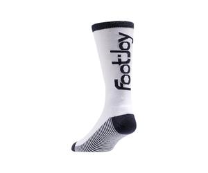 FootJoy Heritige Crew Socks, White/navy Blue, Heritige Crew EU