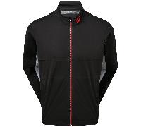FOOTJOY HYDROKNIT WATERPROOF RAIN JACKET 87980 - BLACK / GREY / RED
