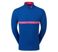 Footjoy Mens Inset Stripe Midlayer Stretch Wicking Golf Sweater 41% OFF RRP