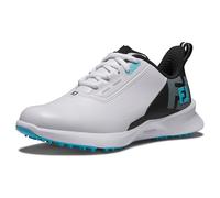 FootJoy FJ Fuel Junior, White/Black/Blue, 2 UK Medium