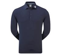 FOOTJOY LONG SLEEVE THERMOLITE SMOOTH GOLF POLO SHIRT 96955 - NAVY