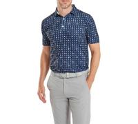 FootJoy The 19Th Hole Navy Polo - M Size: Medium