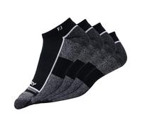 FootJoy Men's 2023 Prodry Low Cut 2-Pack Golf Socks, Black, 7-12 (Pack of 2)