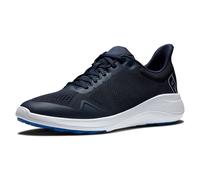 FootJoy Men's FJ Flex Golf Shoe Navy/White/Blue 9