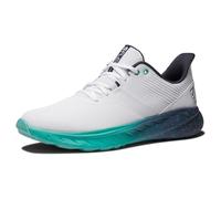 FootJoy Men's Fj Flex Previous Season Style Golf Shoe, White/Green/Blue, 7 UK