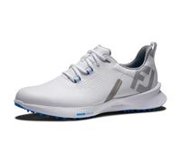 FootJoy Men's FJ Fuel Golf Shoe White/White/Blue Jay 8.5