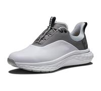FootJoy Men's FJ Quantum, White/Grey/Silver, 9 UK Medium