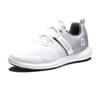 FootJoy Men's Flex Golf Shoe, White, 6.5 UK
