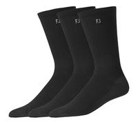 FootJoy Mens Golf ProDry Lightweight Crew Socks 3 Pairs Breathable Moisture Wick