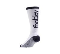 FootJoy Pd Heritage Crew Socks - White//Navy