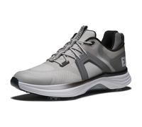 FootJoy Men's Hyperflex Golf Shoe, Grey/White/Charcoal, 8.5 UK Medium