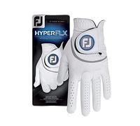 FootJoy Men's HyperFLX Golf Gloves White Cadet Large, Worn on Left Hand