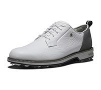 FOOTJOY 2025 PREMIERE SERIES FIELD LX GOLF SHOES 54542 - WHITE / DARK GREY / GREY + FREE GIFT - 10 UK