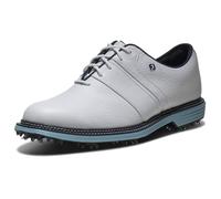 FootJoy Men's Premiere Series Packard Golf Shoe, White/Navy/Blue, 8.5 UK Medium