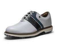 FootJoy Men's Premiere Series-Packard Golf Shoe, White/Pagaent Blue/Denim, 10 X-Wide