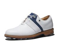 FOOTJOY 2025 PREMIERE SERIES PACKARD LX 54534 GOLF SHOES - WHITE / NAVY + FREE GIFT - 8 UK