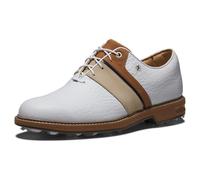 FootJoy Men's Premiere Series Packard LX Waterproof Spiked Golf shoes, Mens, White/navy/white, 10, Regular | American Golf