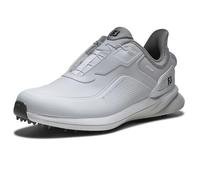 FootJoy Men's Pro SL BOA Golf Shoe, White/White/Grey, 7 UK Medium