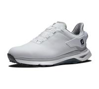 FootJoy Men's Pro/SLX BOA Golf Shoe White/White/Grey, 10.5 UK Medium