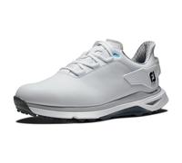 FootJoy Men's Pro/SLX Golf Shoe White/White/Grey, 9.5 UK Wide