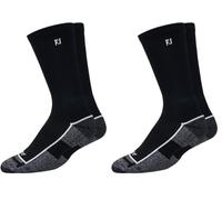 FootJoy Mens ProDry Crew Black Golf Sock (Pack of 2)