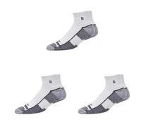 FootJoy Mens ProDry Quarter White Golf Sock (Pack of 3)