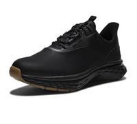 FootJoy Men's Quantum Golf Shoe, Black/Black/Gum, 12 UK Medium