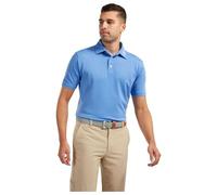 FootJoy Mens Solid Polo Shirt Light Blue L