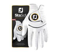 FootJoy Men's StaSof Regular LH Golf Glove (for Right-Handed golfers), L, Pearl