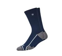 FootJoy Men's Techd.r.y Crew Golf Socks, Navy, 7-12