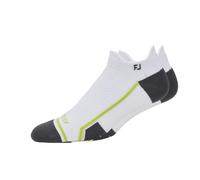 FOOTJOY TECH D.R.Y. ROLL TAB SOCKS - WHITE