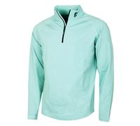 FOOTJOY THERMOSERIES BRUSHED BACK GOLF PULLOVER 89940 - HEATHER SEAGLASS - 2XL