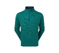 FootJoy Ottoman Stripe Chill-Out Midlayer Navy/Field Green M Size: Med
