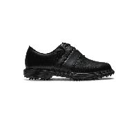 FootJoy Men's Premiere Series Packard Golf Shoe, Black/Black/Dark Grey, 9 UK Wide