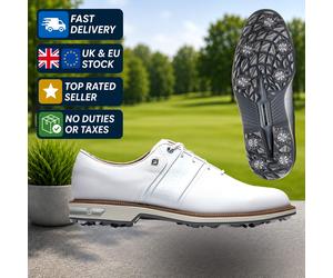 FootJoy Premiere Series Packard Mens Golf Shoes Leather Spiked Waterproof 2025