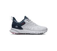 FootJoy Pro/SL Golf Shoes White/Blue/Red - UK9.5W Size: UK9.5, Option: