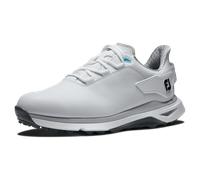 FootJoy Men's Pro/SLX Golf Shoe White/White/Grey, 8 UK Medium