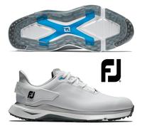 FOOTJOY PRO SLX MENS WATERPROOF GOLF SHOES / WHITE/GREY 56912 @ 45% OFF RRP