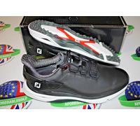 Footjoy PRO SLX waterproof golf shoes black/white uk size 9.5 medium 56913k