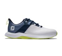 Footjoy ProLite Mens Golf Shoes White/Navy/Lime 43