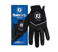 FootJoy RainGrip Men's Golf Glove, Black, XL, Left Hand (for Right Handed Golfer), Golf Glove, Wet Weather Grip, Waterproof Glove, Quick-drying Comfort, Golf Handwear
