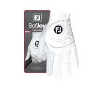 FootJoy SofJoy Mens Golf Glove - White Cadet - Extra Large - Worn Left Hand