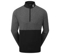 FOOTJOY SPACE DYE BLOCK CHILL-OUT GOLF PULLOVER 89908 - BLACK - S