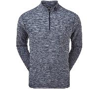 FOOTJOY SPACE DYE CHILL-OUT GOLF SWEATER 87969 - NAVY