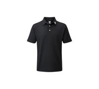 FOOTJOY 2024 STRETCH PIQUE ATHLETIC FIT GOLF POLO SHIRT - Black - 91822 - 2XL