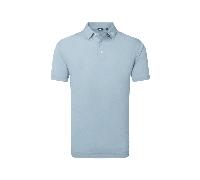 FootJoy Stretch Pique Solid Polo - Chambray - M Size: Medium