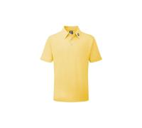 FootJoy Stretch Pique Solid Polo - Yellow - L Size: Large
